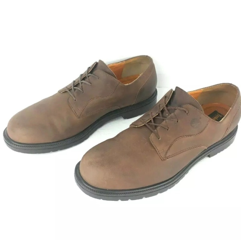 Timberland Brown Leather Waterproof Shoes Sz 12M